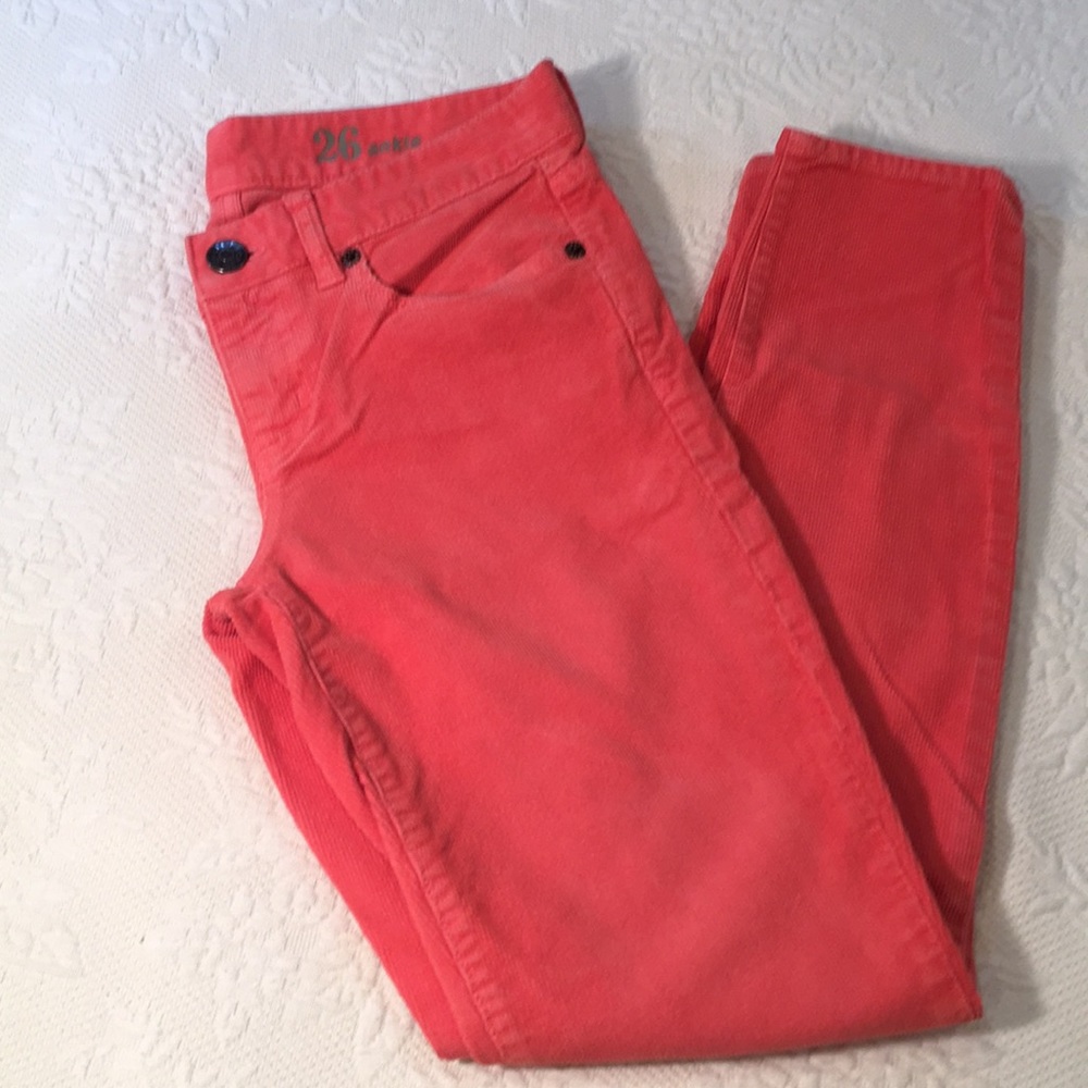 Jcrew toothpick ankle skinny corduroy size 26 - Picture 5 of 16